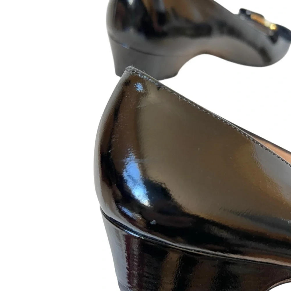 Sold! Salvatore Ferragamo Black  with Bow Detail size 8 AAAA new - Picture 9 of 16